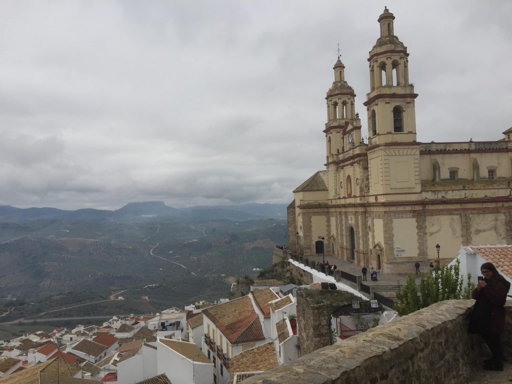 Olvera, beautiful white town in Andalucia Spain