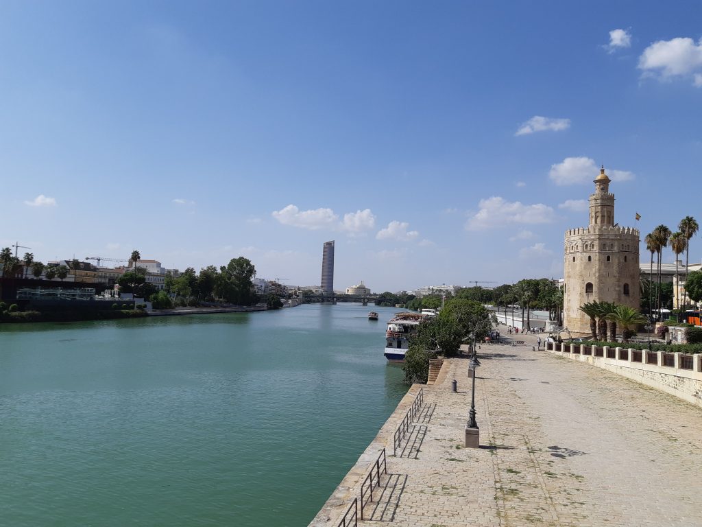Sevilla River side Spain