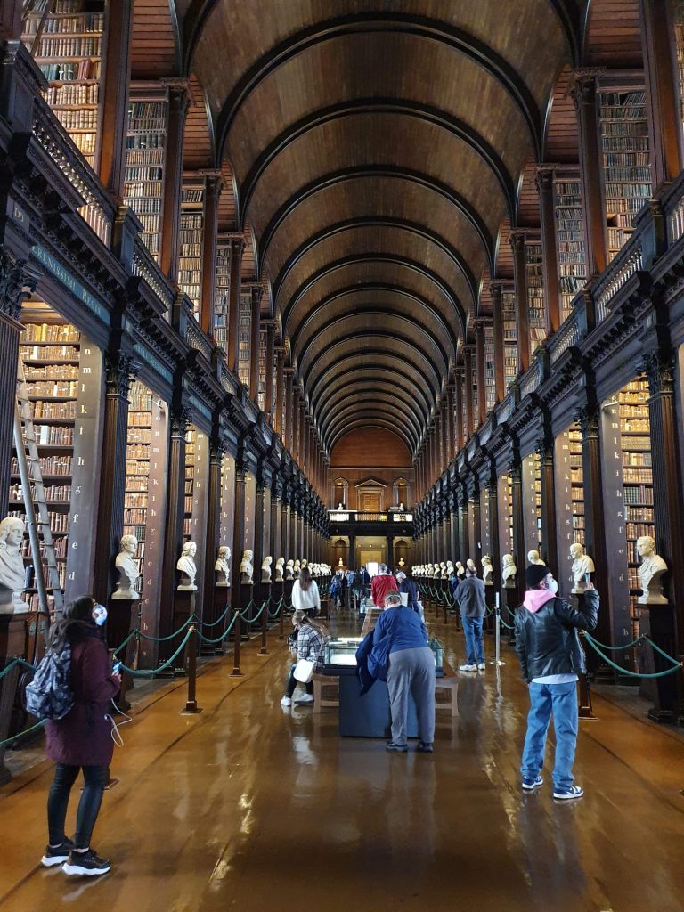 How to spend 2.5 days in Dublin and Howth - book of kells and library Ireland