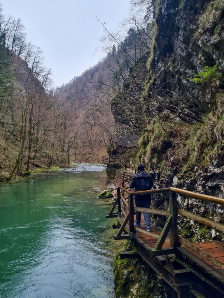12-day itinerary through Croatia and Slovenia - Vintgar Gorge