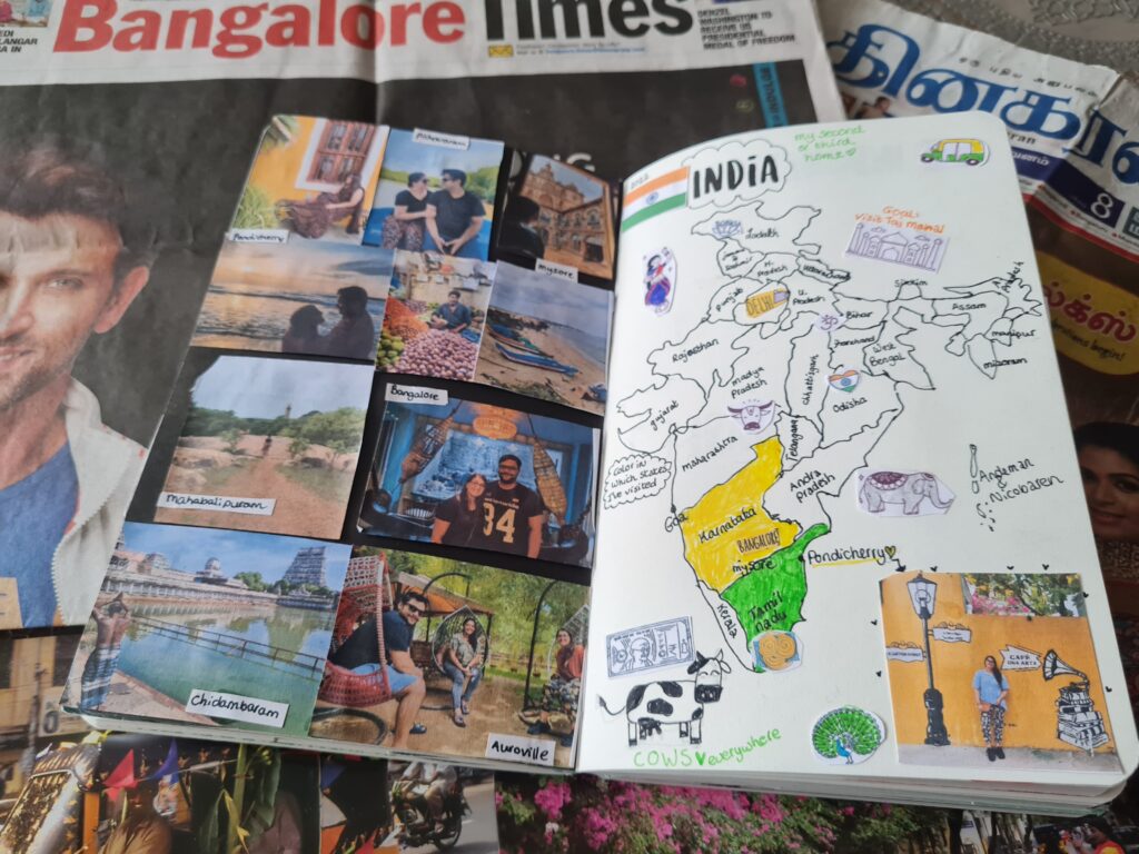 Birthday present for travellers The Adventure Book! India