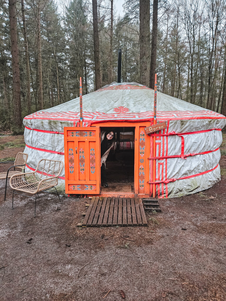 Off the grid accommodation Winterwoods in Drenthe the Netherlands