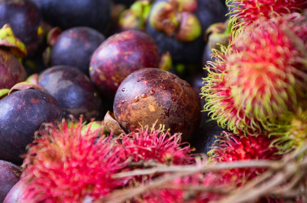 Tips from a Sri Lankan Foods you must try in Sri Lanka! Ramputan mangosteen