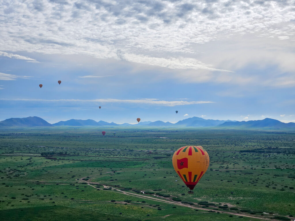 Where to stay in Marrakech Riad La Gazelle Du Sud (Morocco) hot air balloon