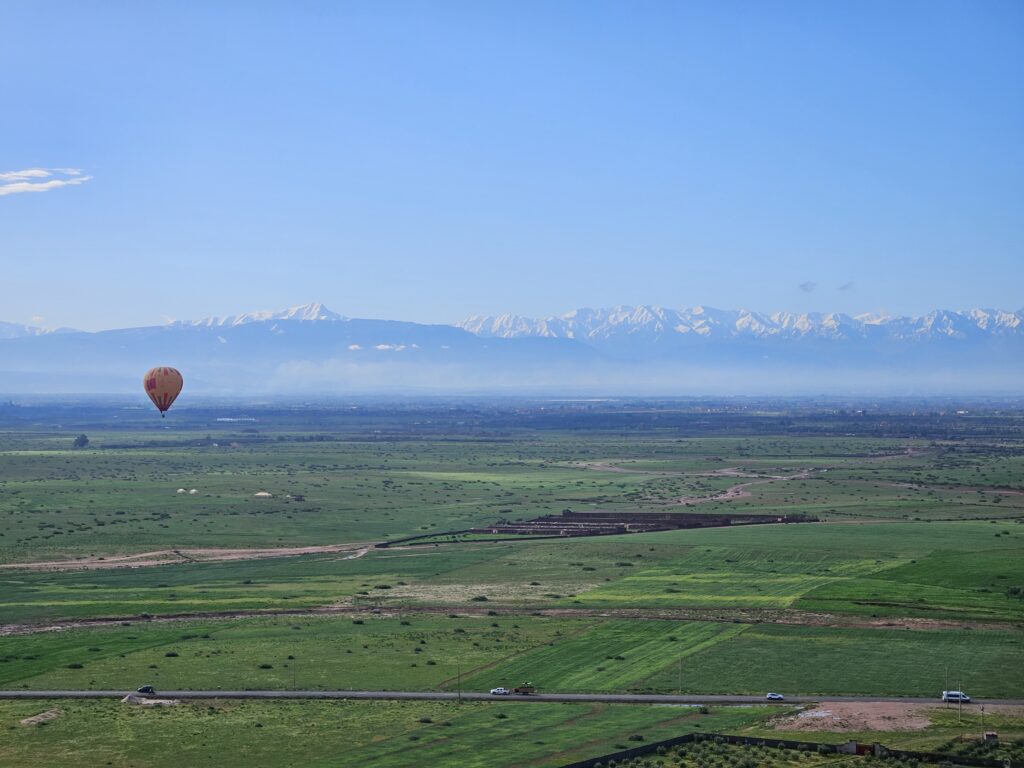 What to expect from a hot air balloon ride near Marrakech (Morocco)