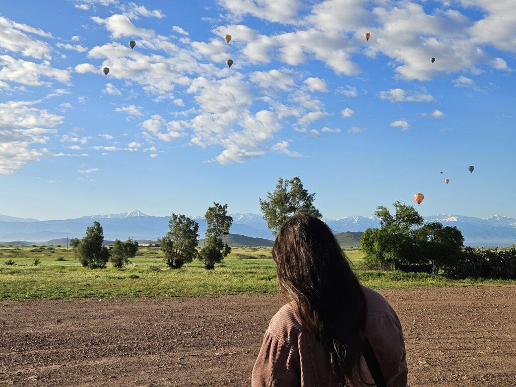 What to expect from a hot air balloon ride near Marrakech (Morocco)