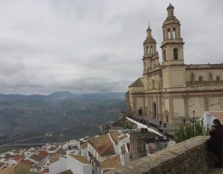 Olvera, beautiful white town in Andalucia Spain